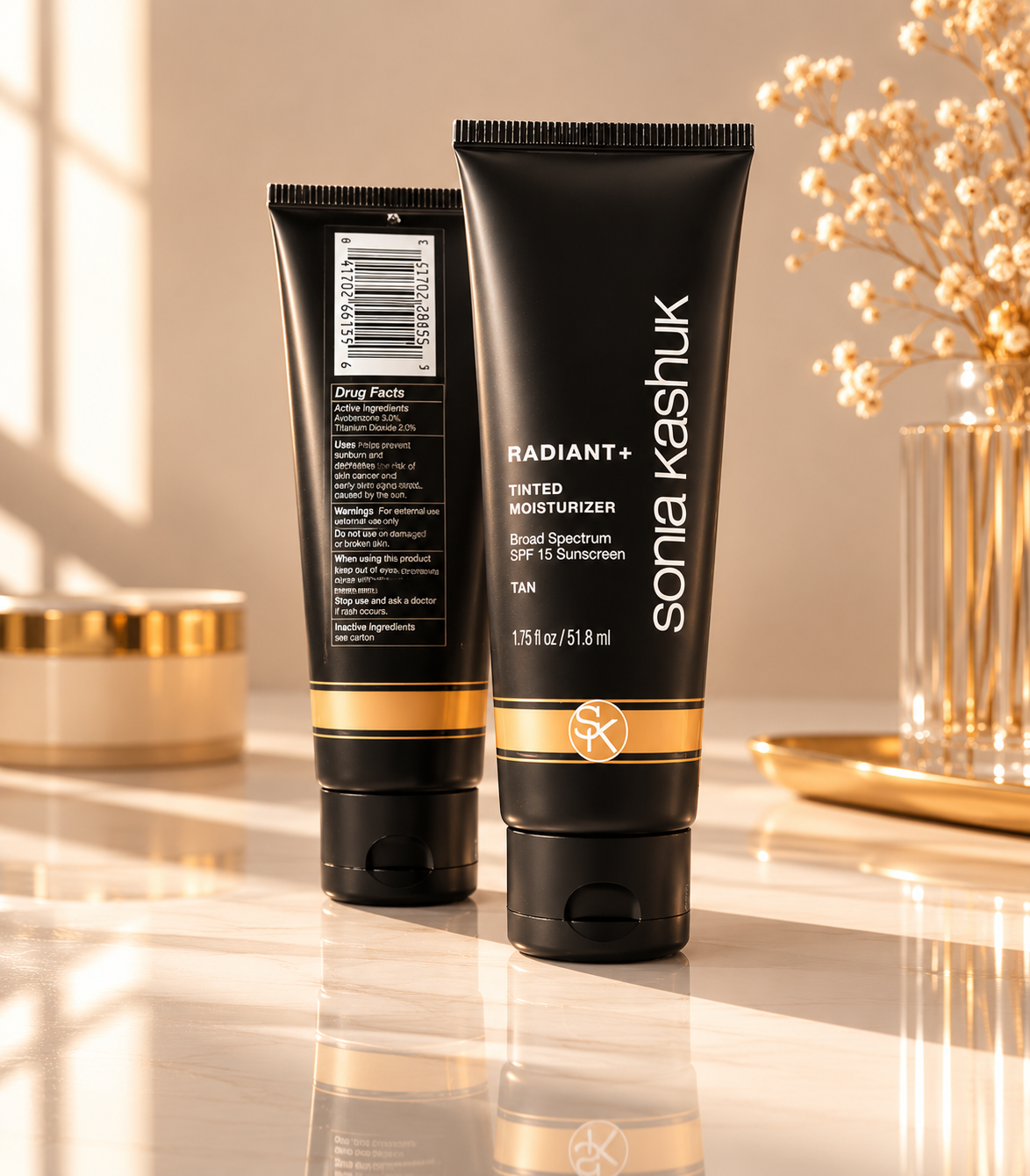 خرید کرم پودر مرطوب کننده سونیا کاشوک SPF15 - پوشش طبیعی و ضد آفتاب| Eliso Beauty