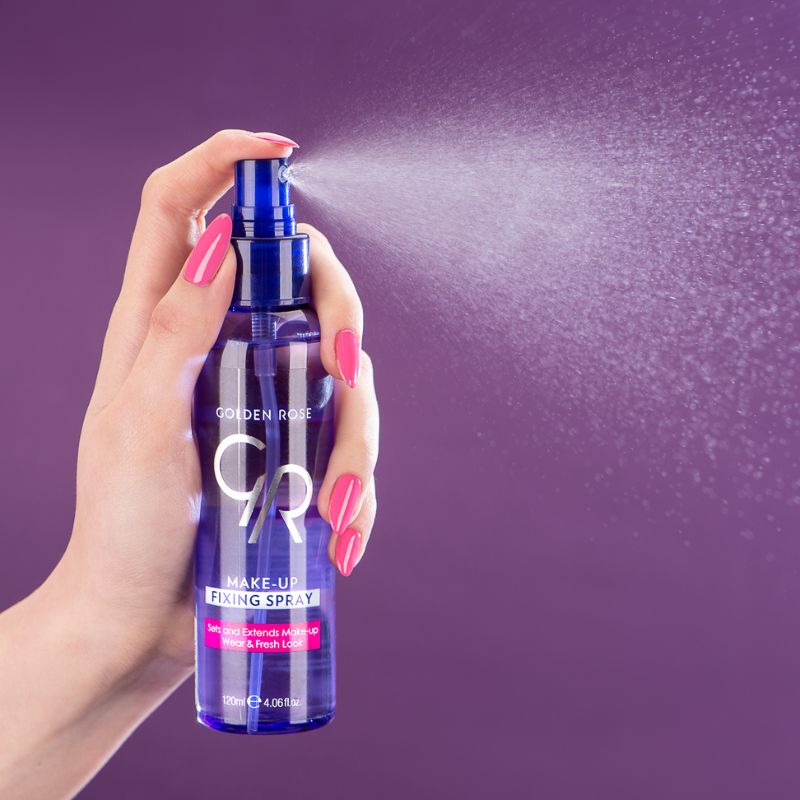 اسپری تثبیت کننده آرایش گل.د.ن رز120ml