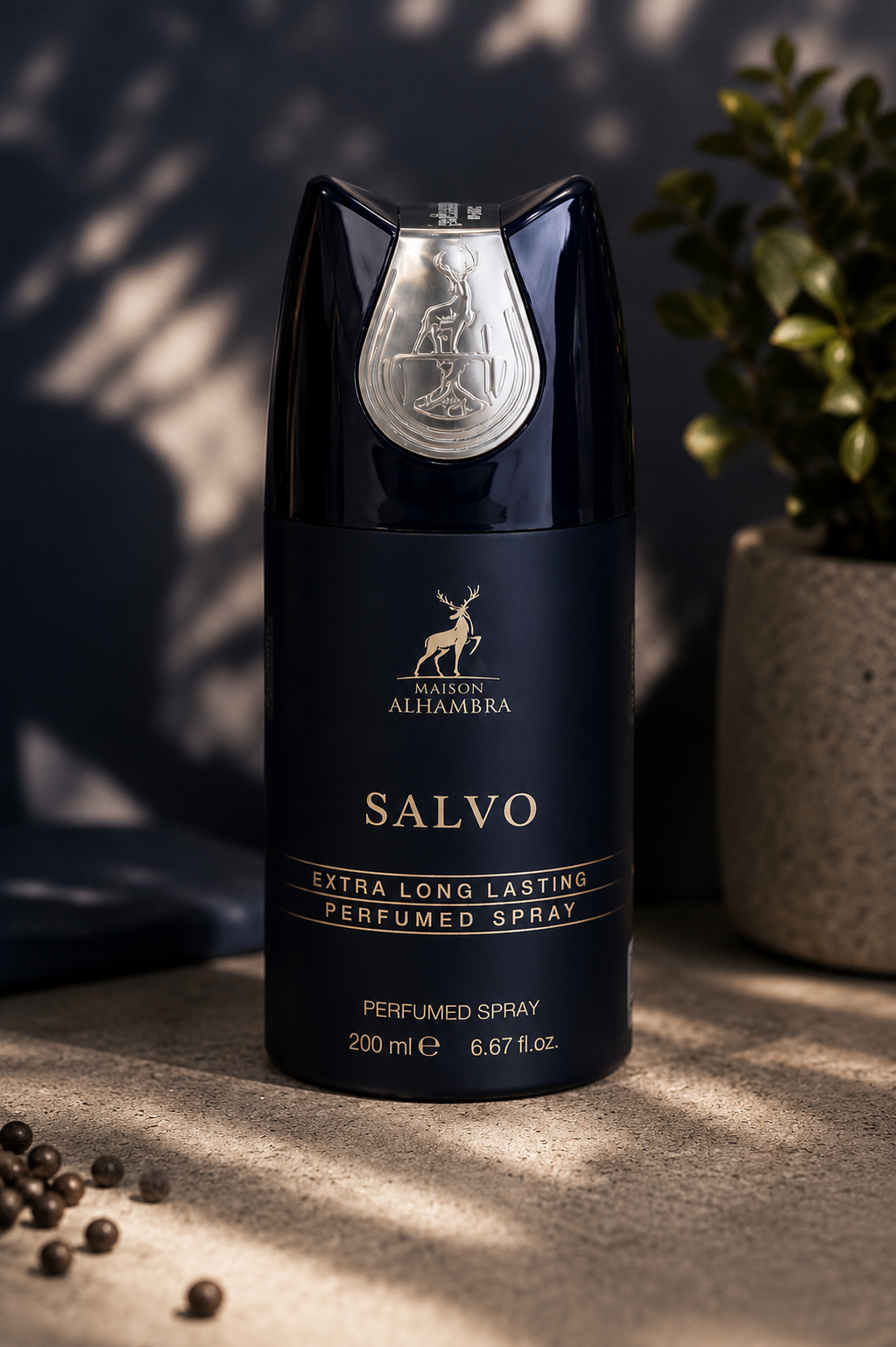 اسپری خوشبوکننده بدن SALVO الحمبرا 250ml