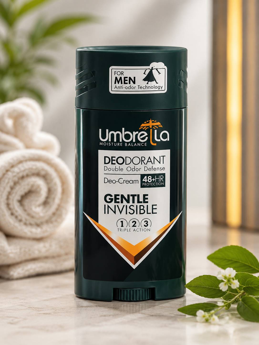 استیک ضد تعریق مردانه آمبرلا مدل Gentle حجم 90ml