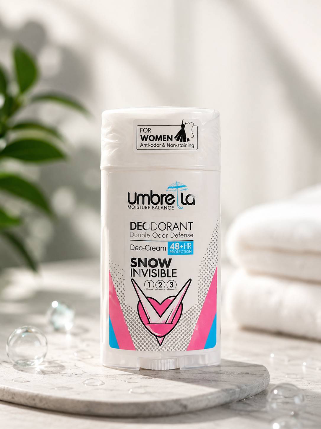 استیک ضد تعریق زنانه آمبرلا مدل Snow حجم 90ml