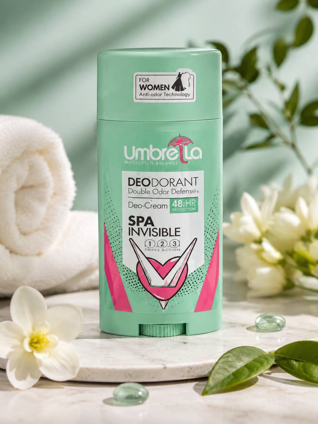 استیک ضد تعریق زنانه آمبرلا مدل SPA حجم 90ml
