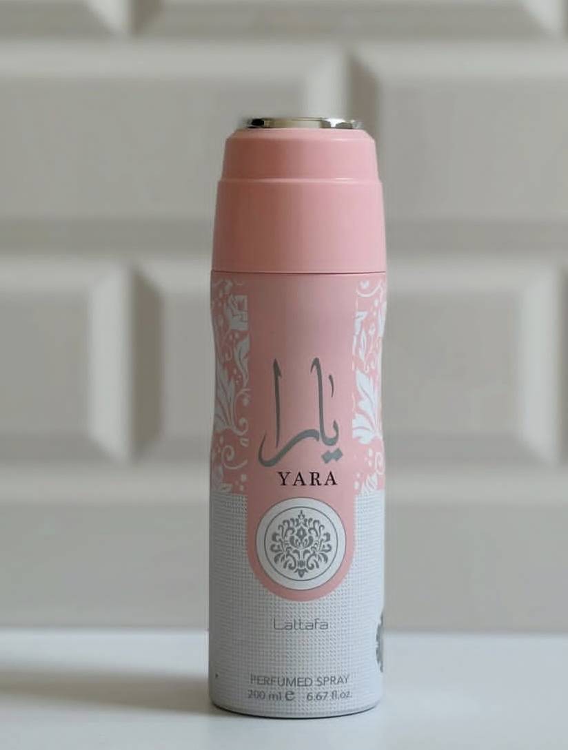 اسپری خوشبوکننده بدن لطافه یارا  200ml