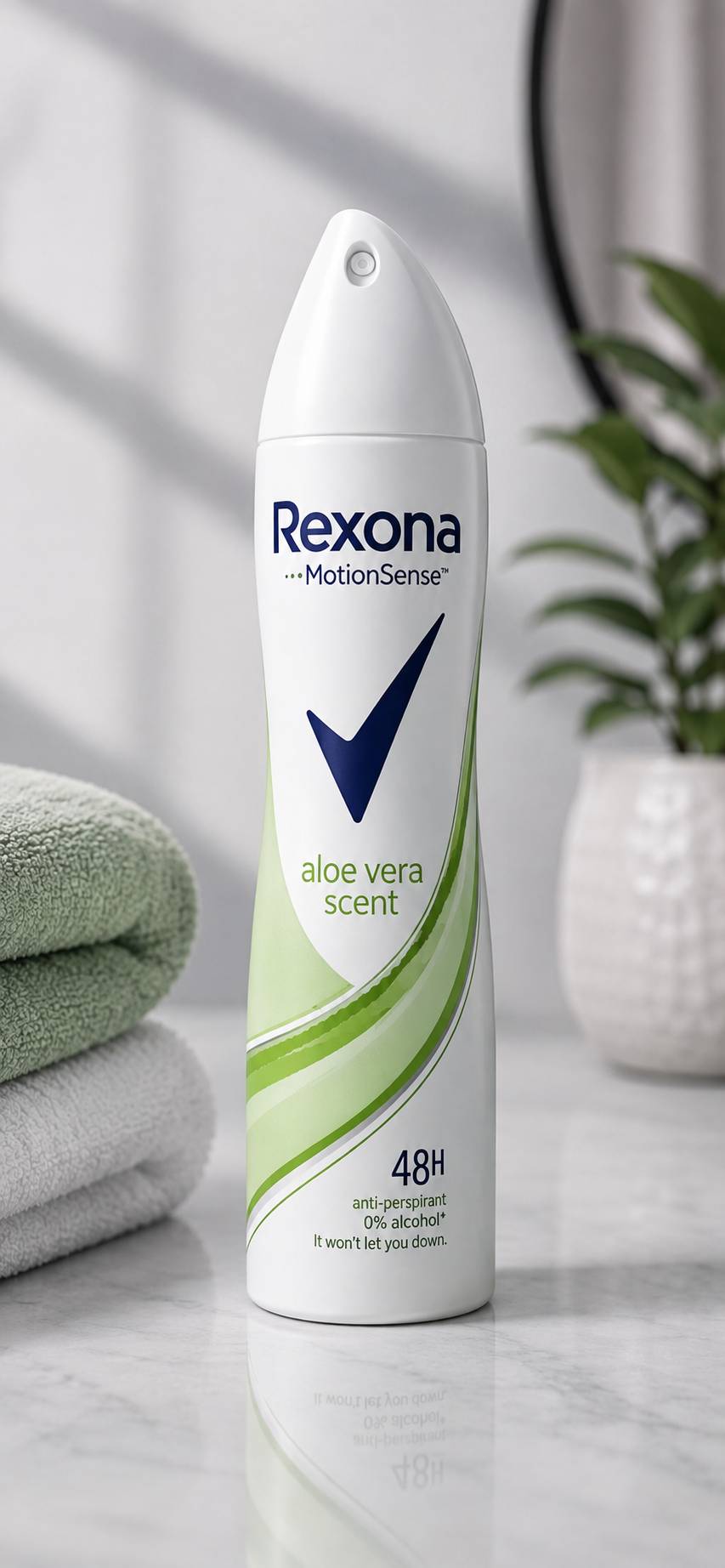 اسپری ضدتعریق زنانه رکسونا  Aloe Vera Scent