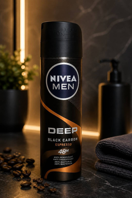 اسپری ضد تعریق مردانه دیپ بلک اسپرسو نی.وا 150ml