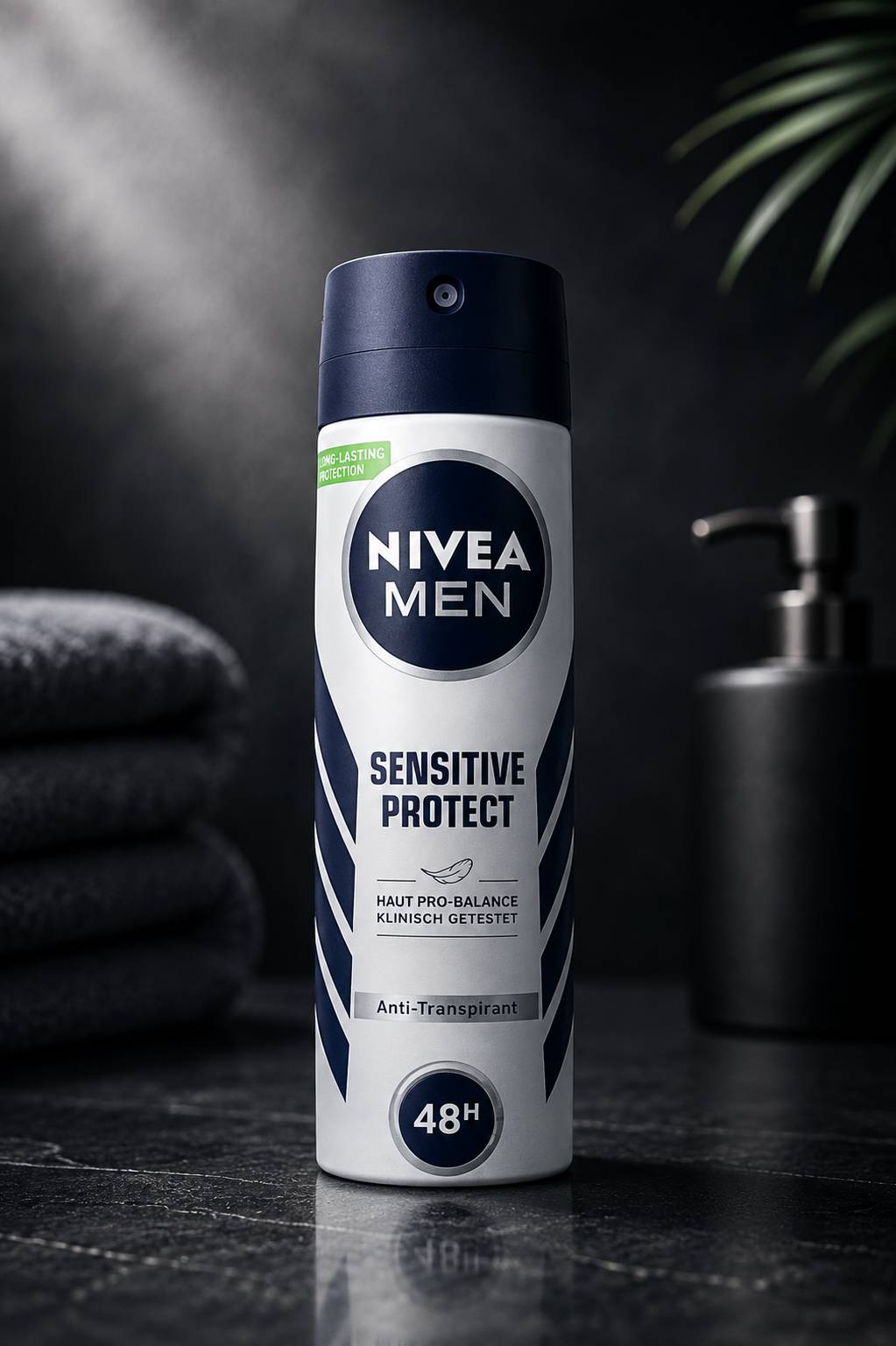 اسپری ضدتعریق مردانه نی.وآ مدل Sensitive Protect 48H