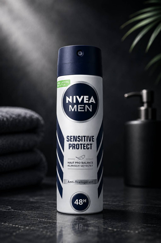 اسپری ضدتعریق مردانه نی.وآ مدل Sensitive Protect 48H
