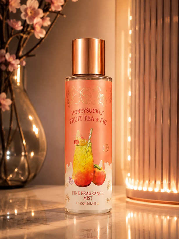 بادی میست زنانه پینک این سوییت مدل Honeysuckle Fruit Tea & Fig حجم 250ml