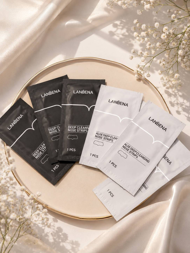 ماسک پاککننده منافذ بینی لانبنا مدل Nose Plants Pore Strips