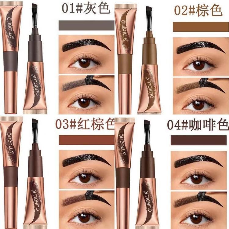 پیلاف ابرو اولیبولا OLIBOLLA مدل Peel-Off Eyebrow Tint